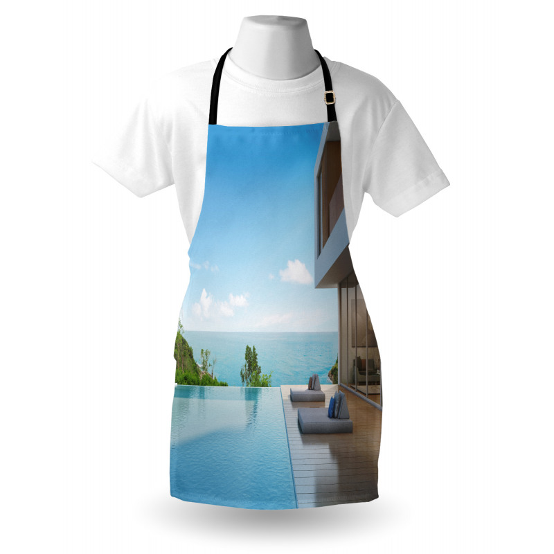 Minimalist Beach House Apron