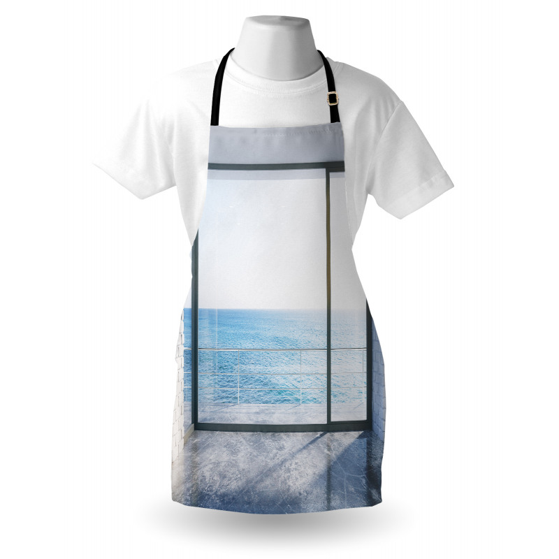 Ocean Scenery Apartment Apron