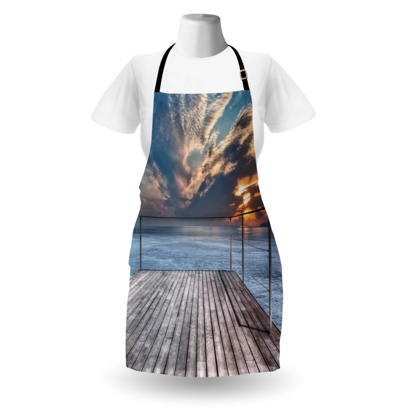 Sea View Terrace Sunset Apron