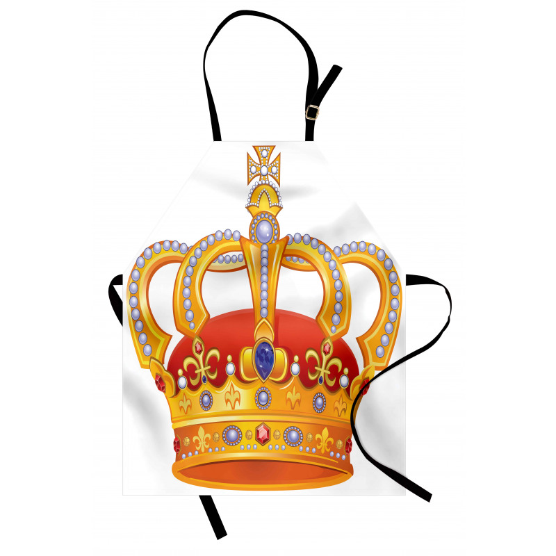 Majestic Royal Sign Crown Apron