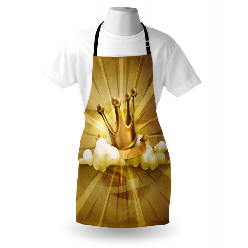 Fairytale Crown and Clouds Apron