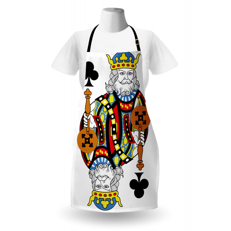 King of Clubs Gamble Card Apron