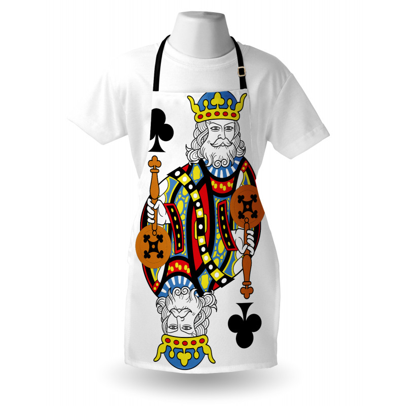 King of Clubs Gamble Card Apron