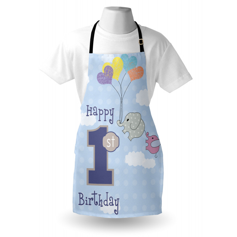 Elephant in the Sky Apron