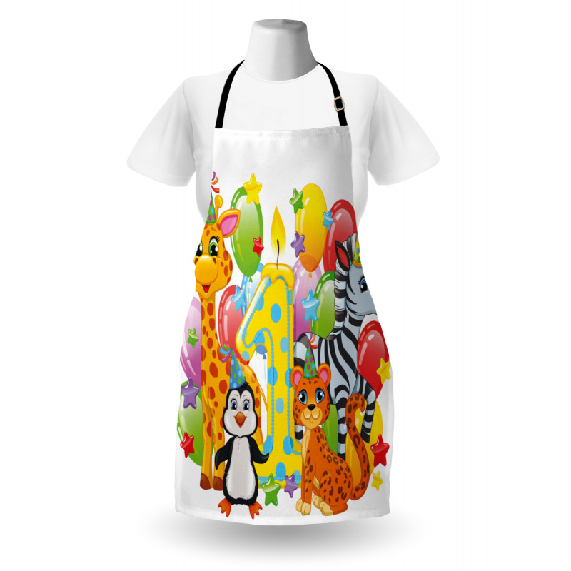 Safari Animal Birthday Apron