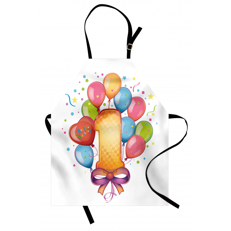 Vintage Kids Birthday Apron