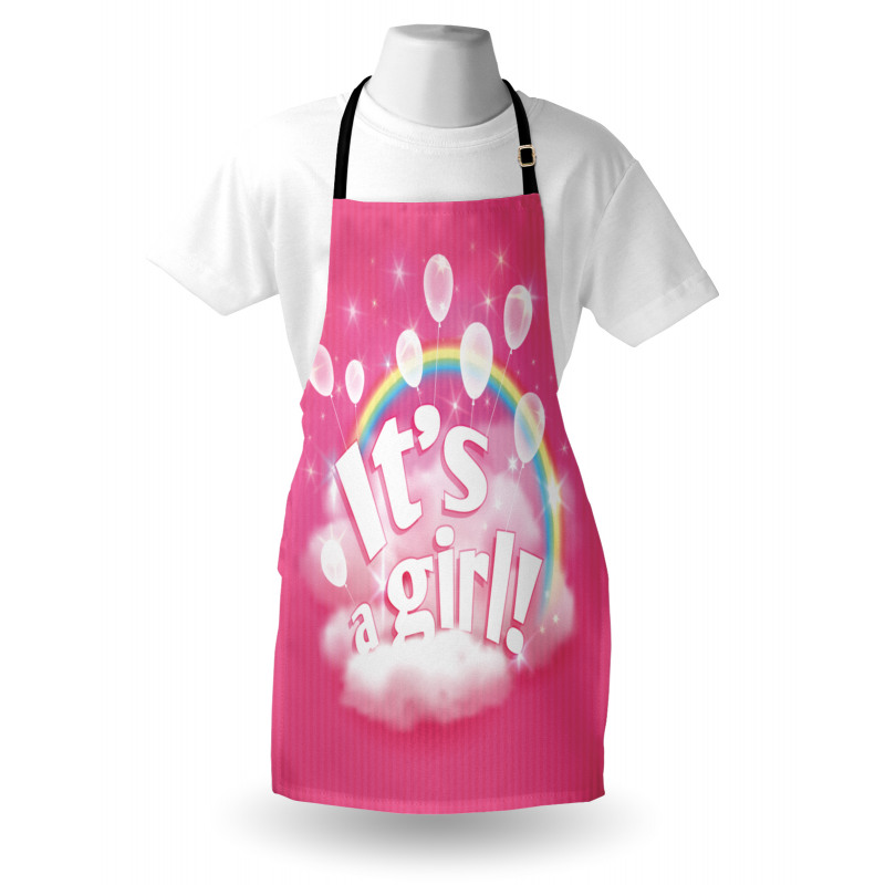 Its a Girl Words Apron