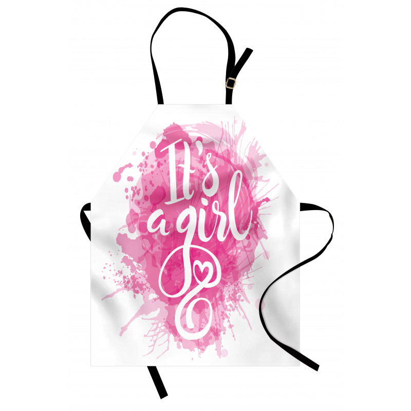 It's a Girl Baby Apron