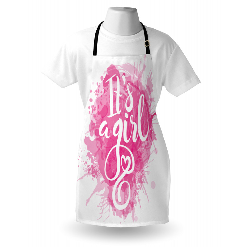 It's a Girl Baby Apron