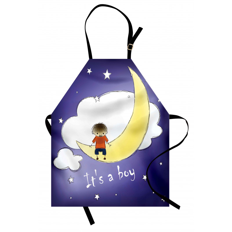 Boy Baby Sky Greeting Apron