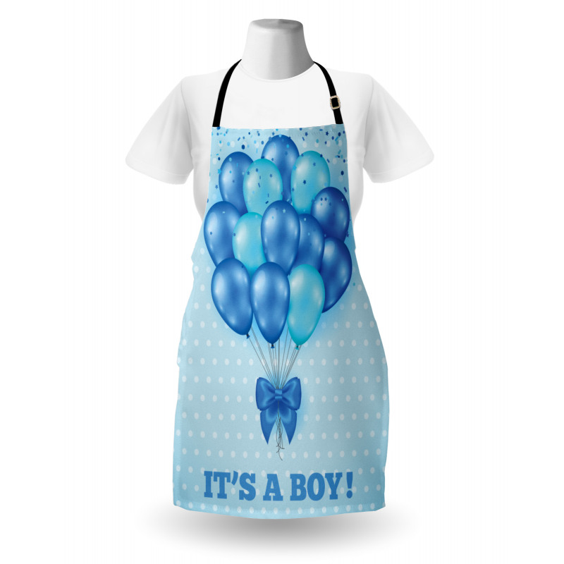 Balloons Polka Dots Apron