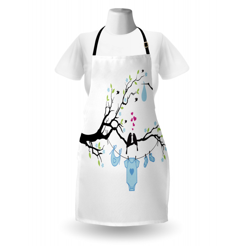 Birds Child Clothes Apron