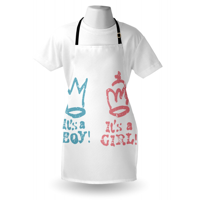 Girl Queen Boy King Apron