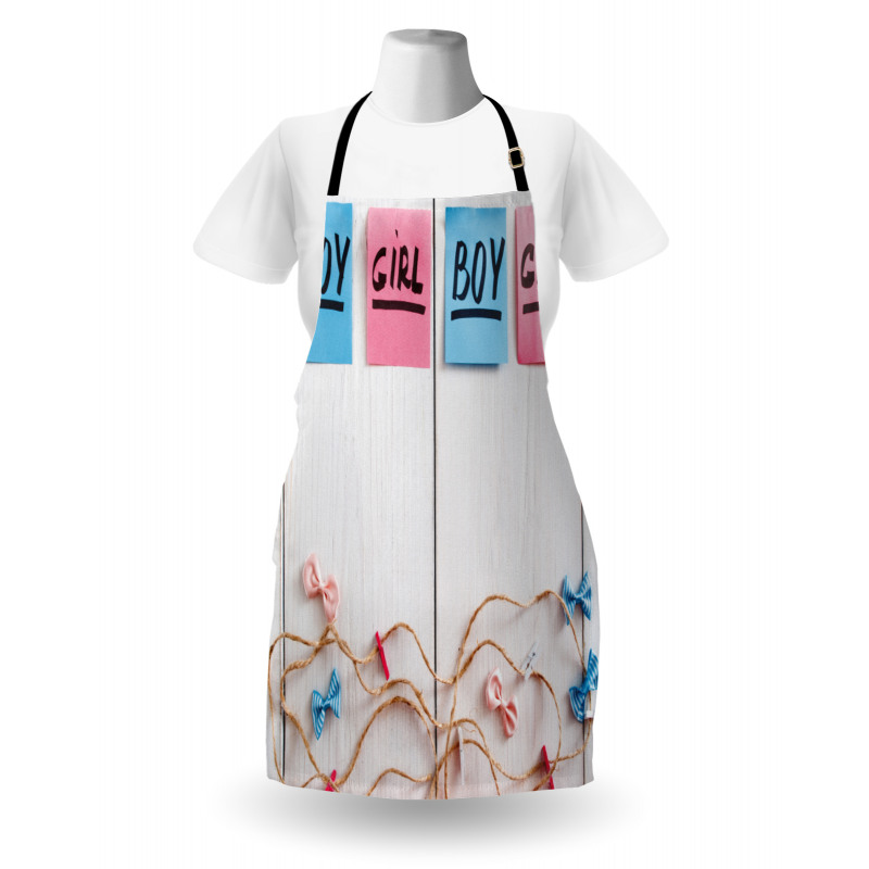 Stickers Garland Wood Apron