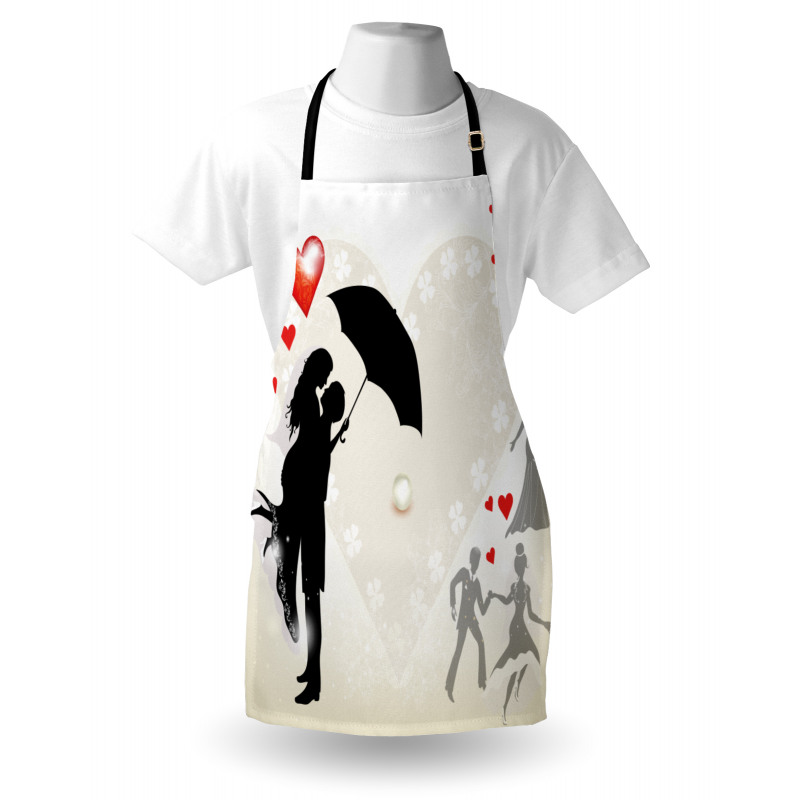 Couple Love Romance Apron