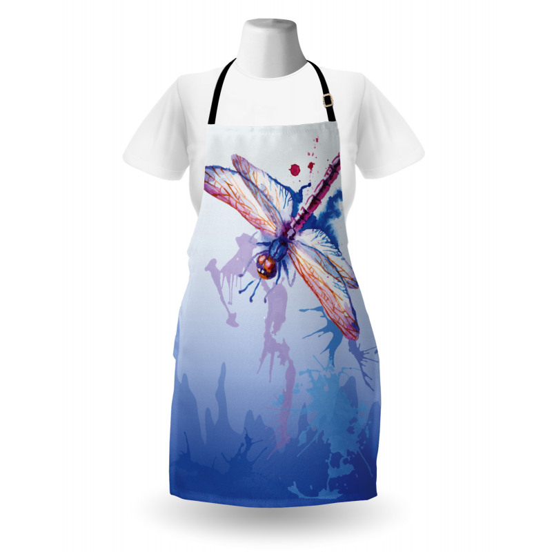 Abstract Dragonfly Apron