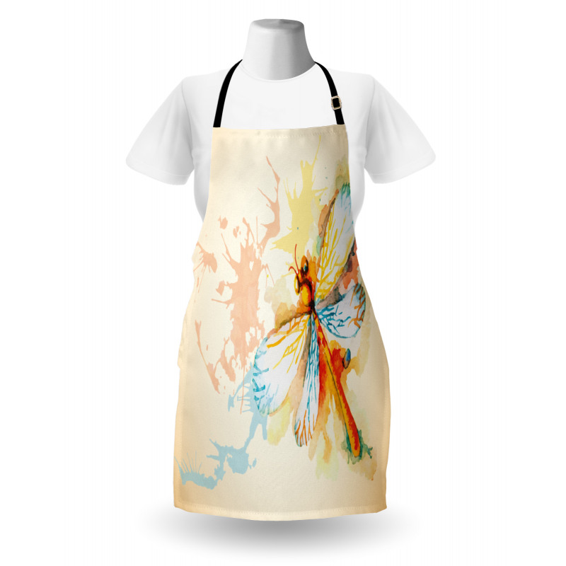 Dragonfly Moth Bug Apron