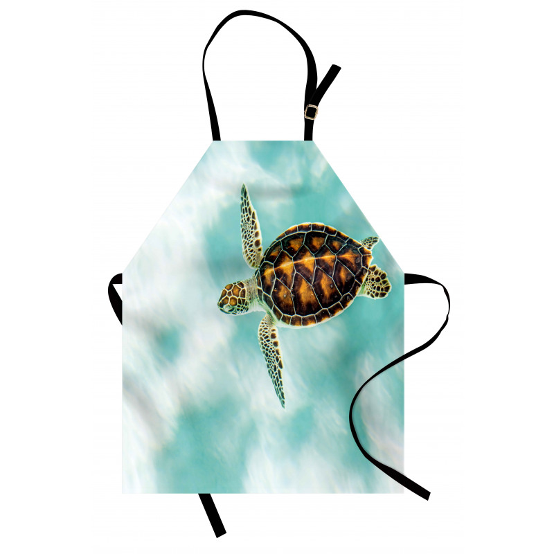 Endangered Baby Turtle Apron