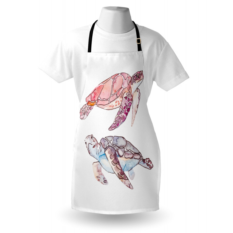 Watercolor Soft Artwork Apron