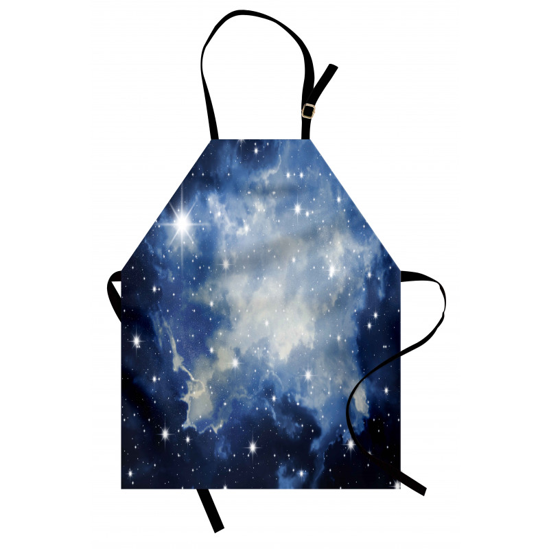 Blue Galaxies Apron