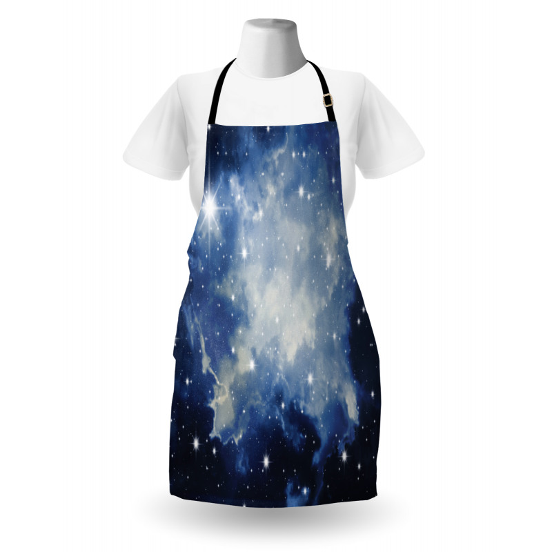 Blue Galaxies Apron