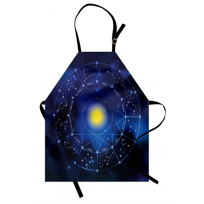 Zodiac Circle Sun Apron