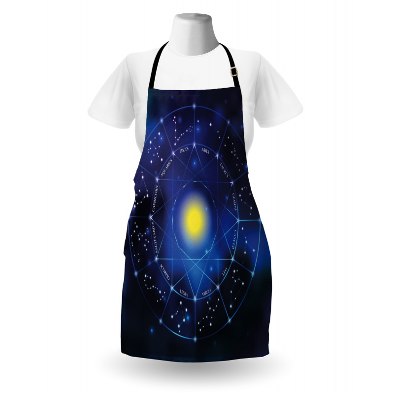 Zodiac Circle Sun Apron