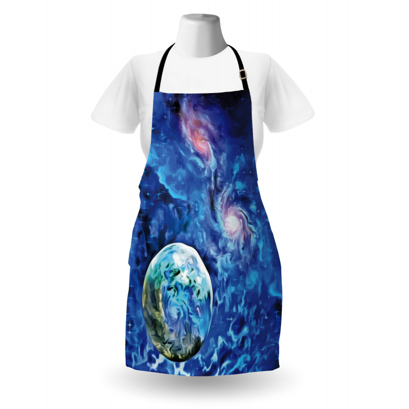 Planet Space Art Apron