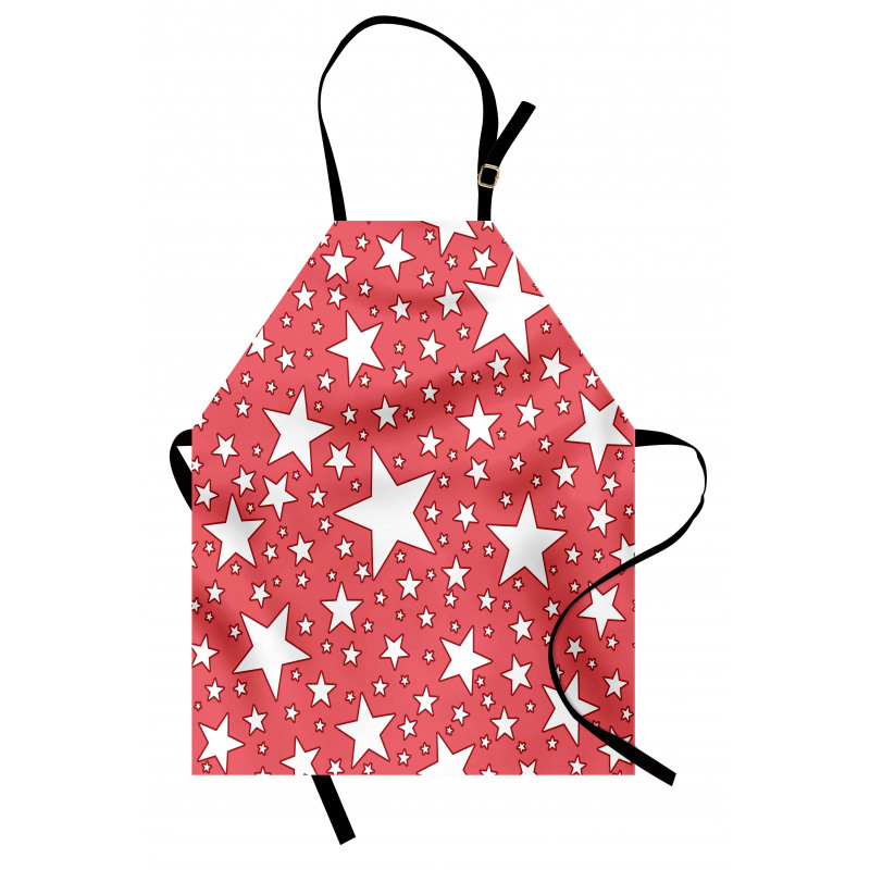 Big Small Vibrant Stars Apron