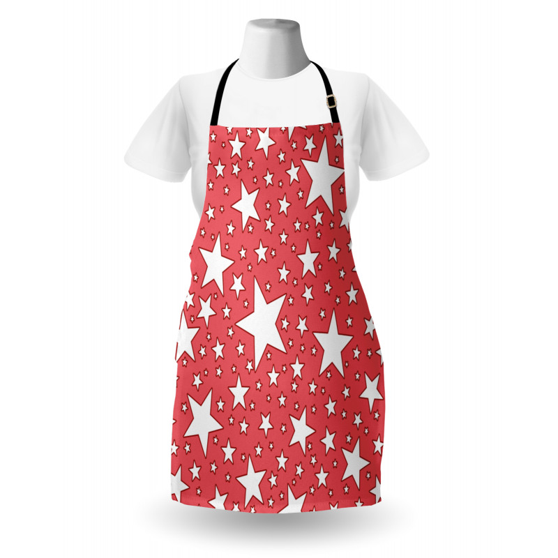 Big Small Vibrant Stars Apron