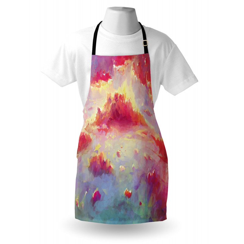 Vibrant Clouds Scenic Apron