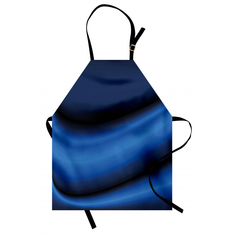 Abstract Wavy Blurry Apron