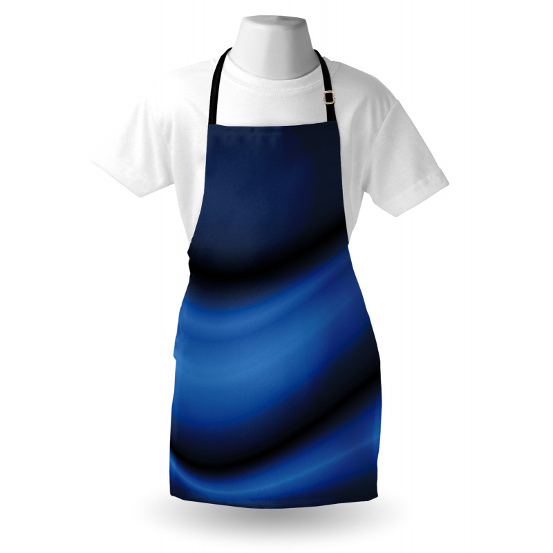 Abstract Wavy Blurry Apron