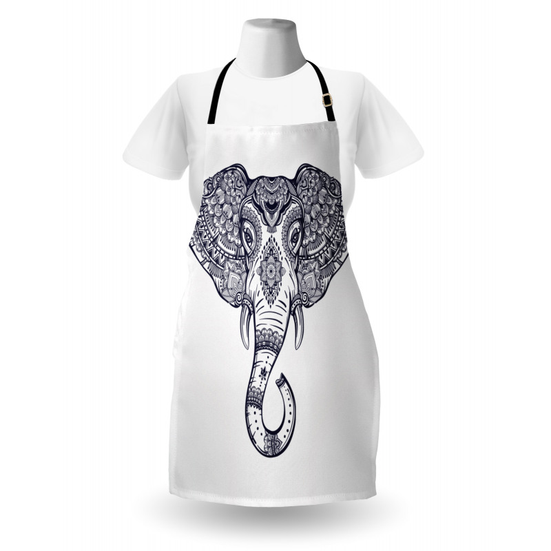 Paisley Animal Apron