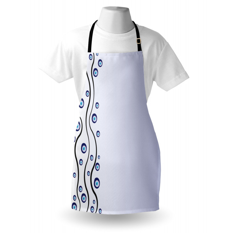 Eye Shape Shape Lines Apron