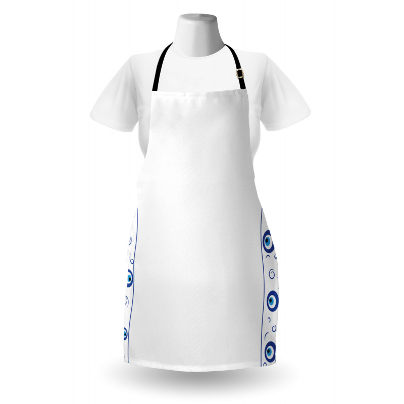 Border Design Spirals Apron