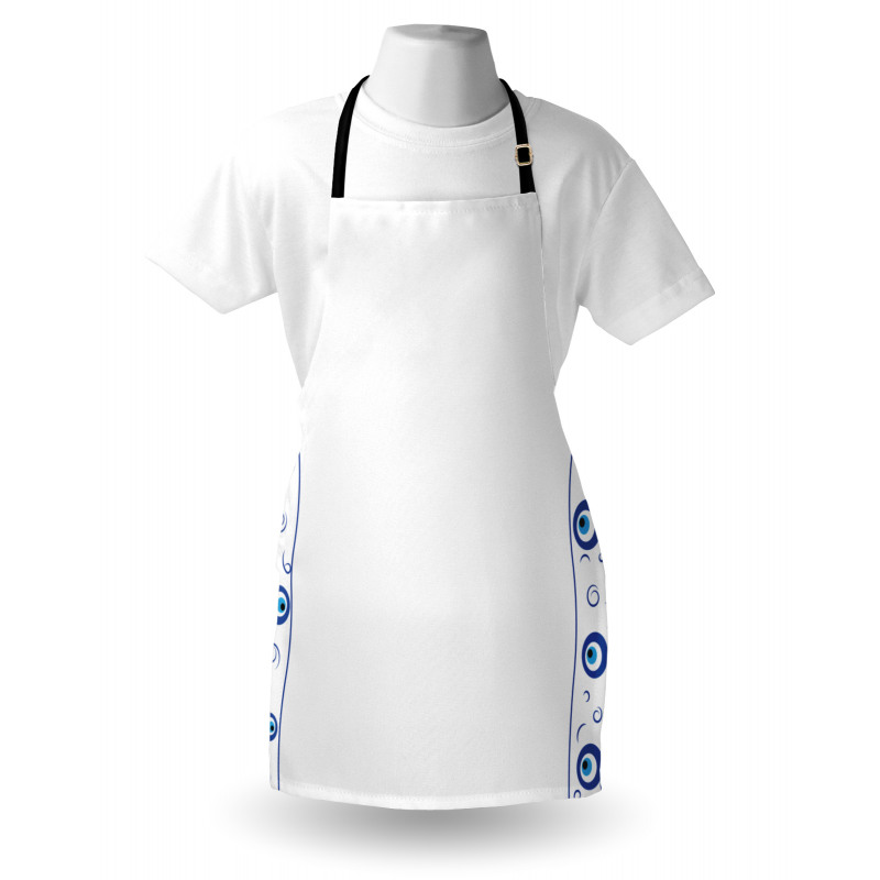 Border Design Spirals Apron