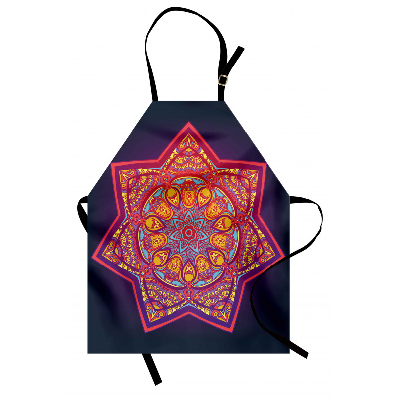 Geometric Tibetan Mandala Apron