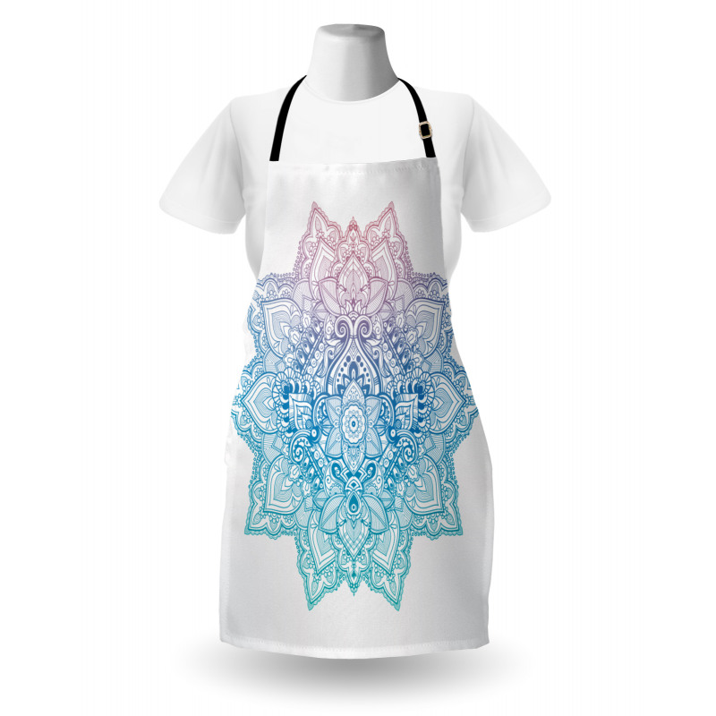 Paisley Motif Bohem Art Apron