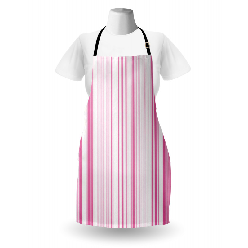 Vertically Striped Apron