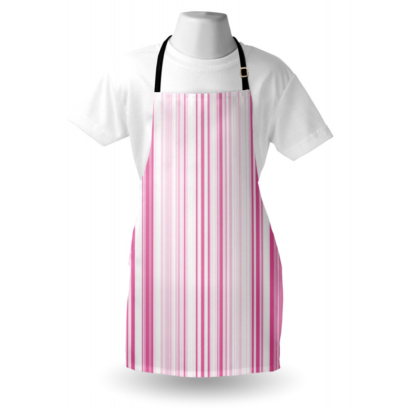 Vertically Striped Apron