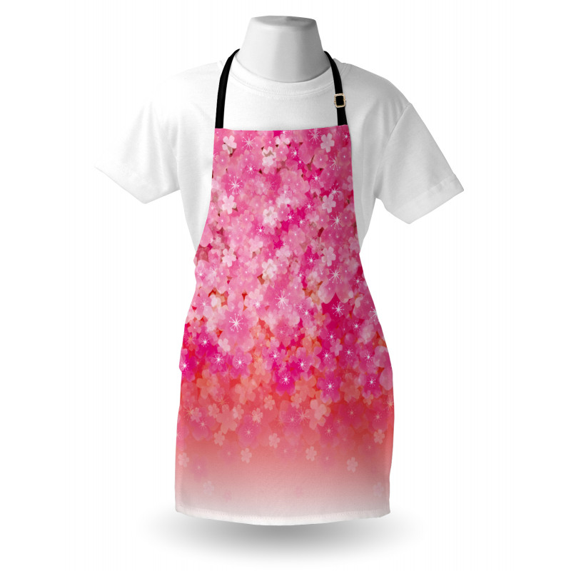 Cherry Bloom Tree Apron