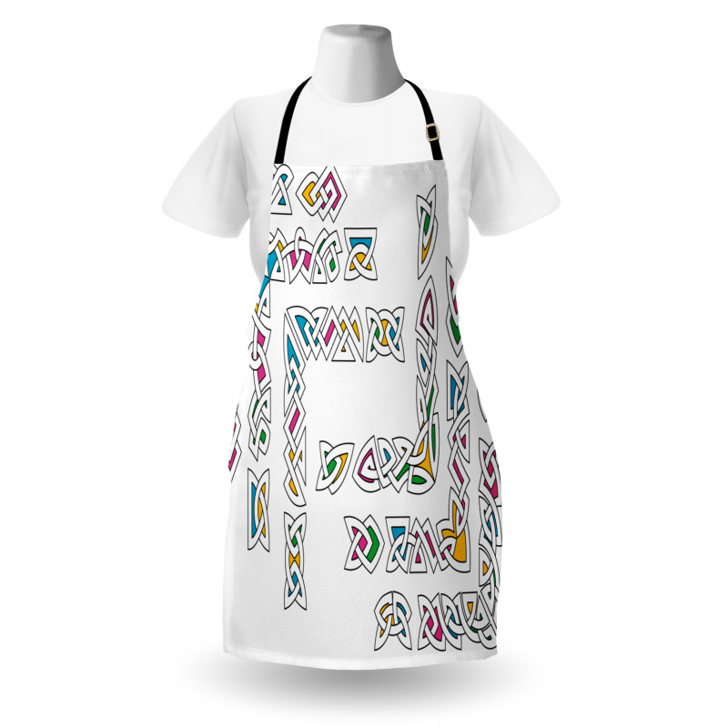 Gaelic Ornament Patterns Apron