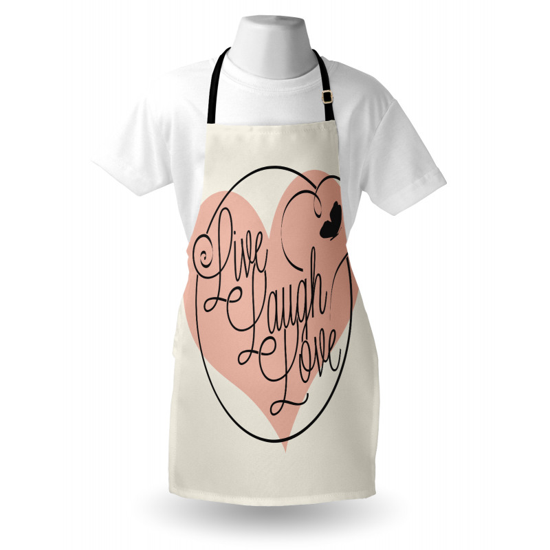 Heart Butterfly Apron