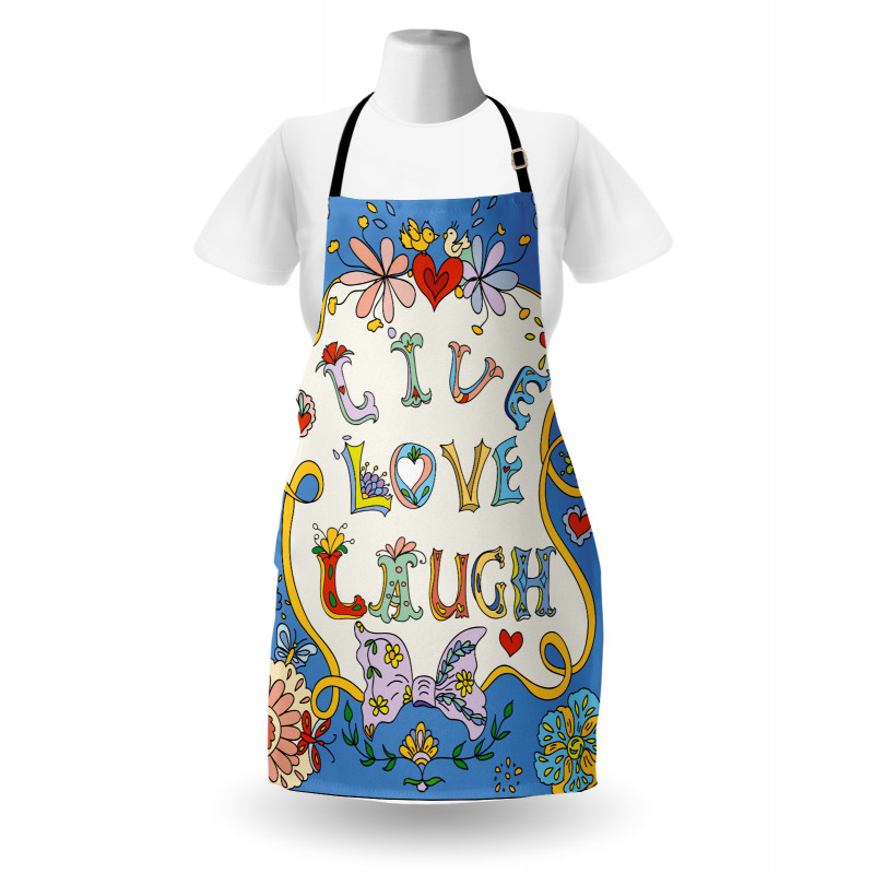 Floral Doodles Apron