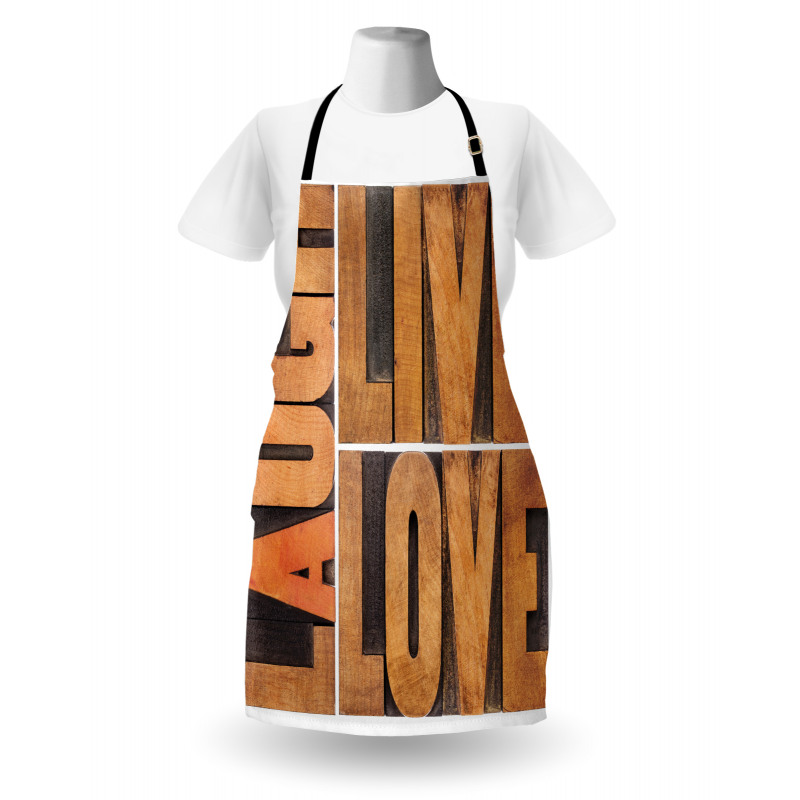 Life Message Apron