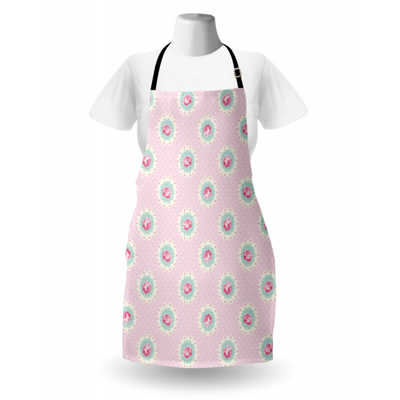 Retro Floral Cabin Apron