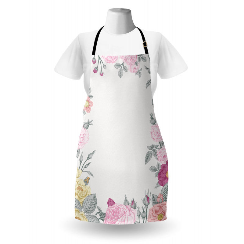 Wild Garden Vintage Apron