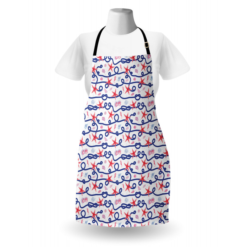 Rope Scallops Apron