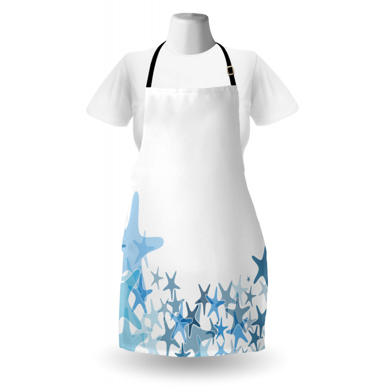 Blue Sea Animals Apron